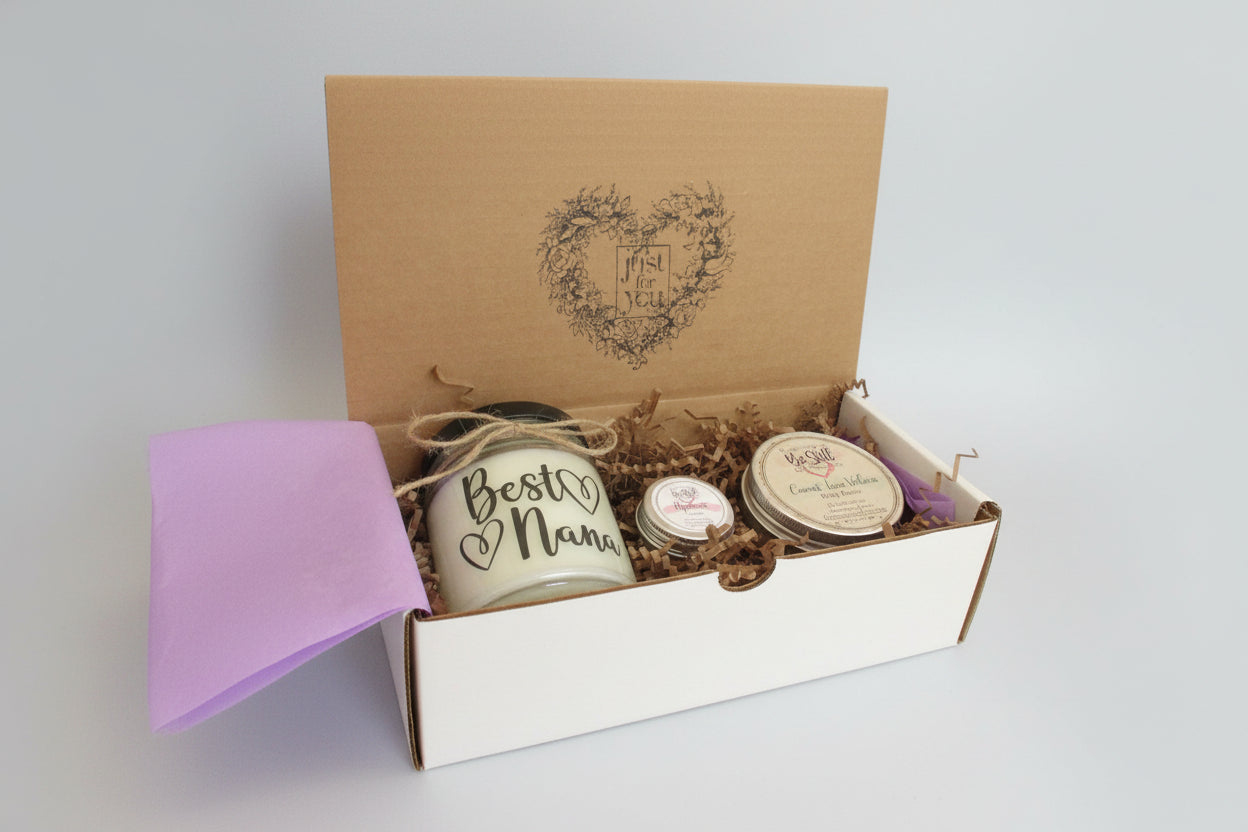 BEST NANA GIFT | Handmade Nana Candle | Self Care Gift Box | Grandma Gift Box | Grandmother Gift | Birthday, Miss You, Thank You, Get Well
