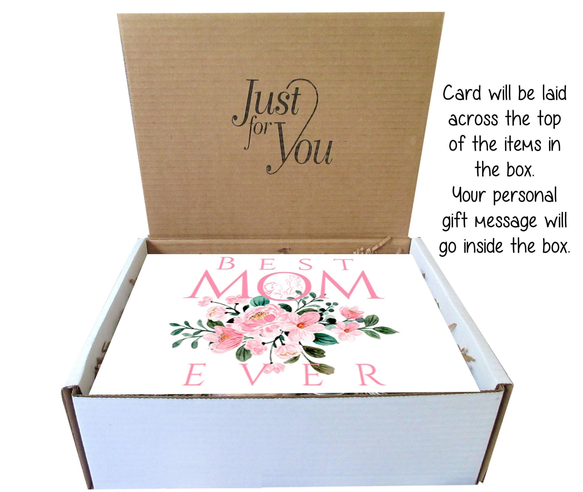 Best Mom Ever Gift Box | Care Package for Her | Self Care Gift Box | Gift for Mom | Spa Gift Box | Custom Gift Box