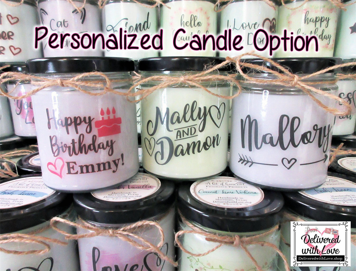 Best Teacher Ever Candle to show Teacher Appreciation. It's a Great Teacher Gift and is Handmade in Texas.