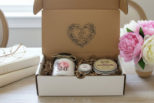 CHRISTIAN GIFT | Be Still | Bible Verse Gift Box | Psalm 46:10 | Christian Gifts | Self Care Package | Inspirational Care Package