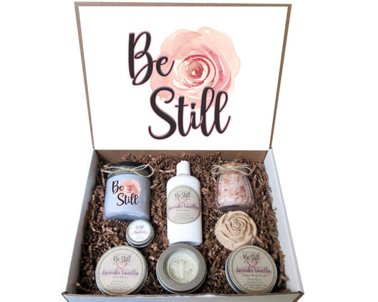 CHRISTIAN GIFT | Be Still | Bible Verse Gift Box | Psalm 46:10 | Christian Gifts | Self Care Package | Inspirational Care Package | Handmade