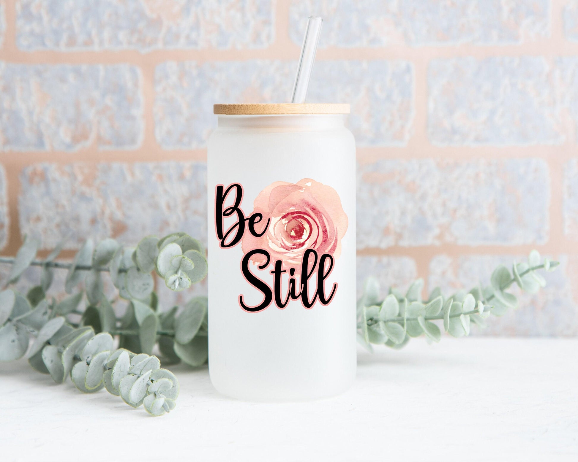 Christian Gift Box - Be Still and Relax with Psalm 46 10 Candle, T-Shirt, Glass Can, Care Package, Handmade Spa Items