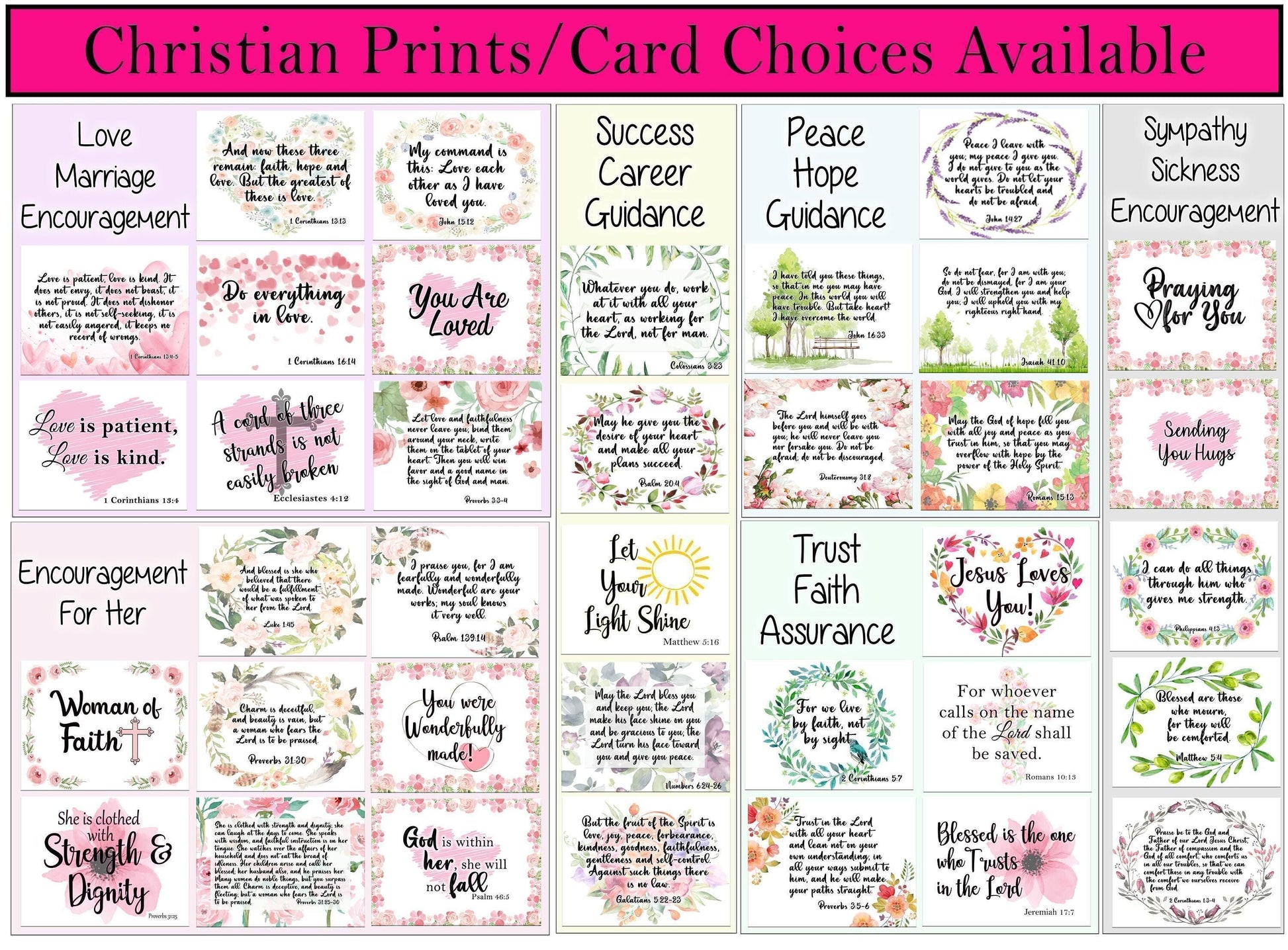 Christian Gift Box | 2 Corinthians 5:7 | Faith Gift Box | Self Care Gift Box | Birthday Gift | Care Package | Christian Christmas Gift