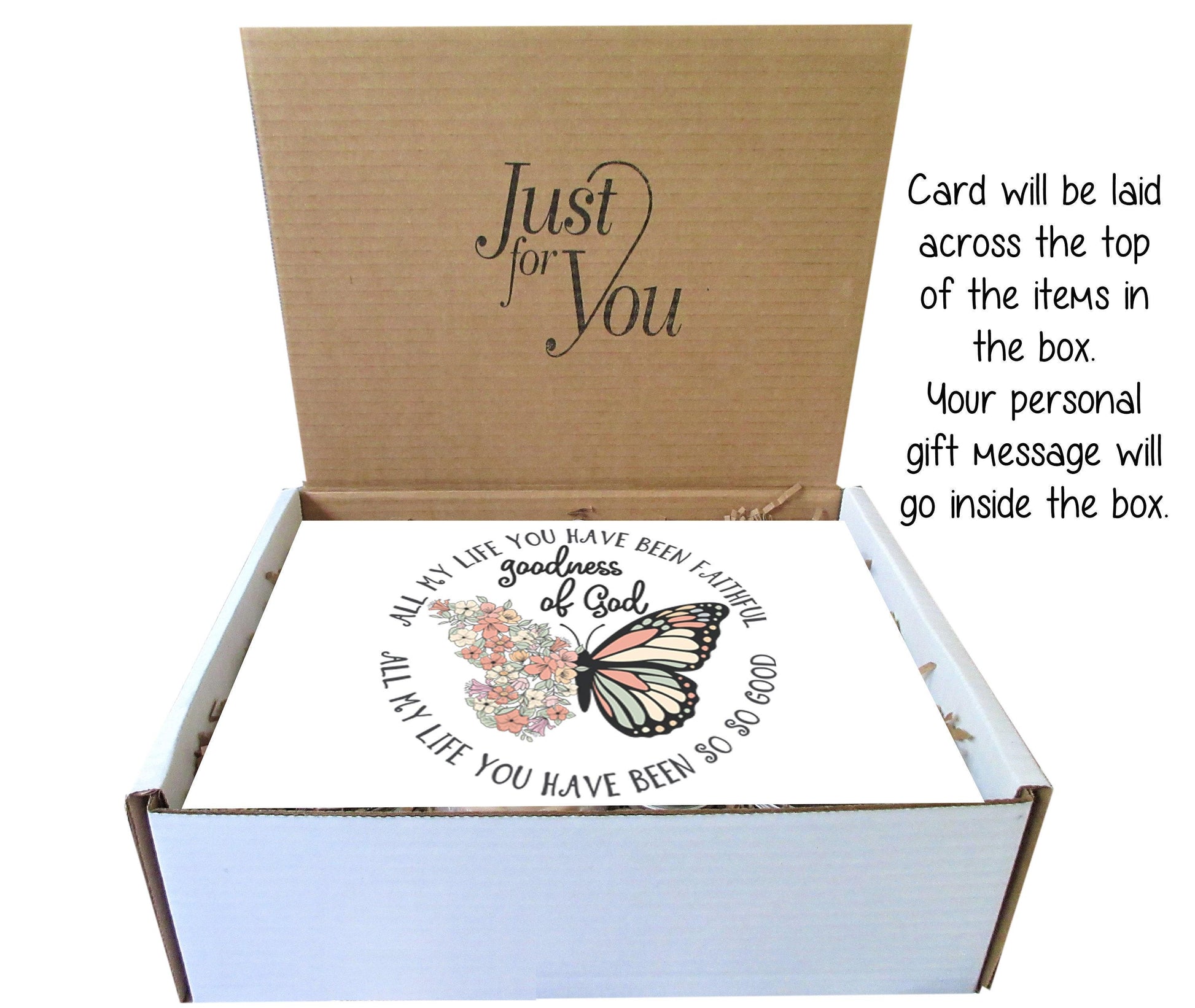 Christian Gift Box | Goodness of God | Care Package for Her | Self Care Gift Box | Christian Gifts | Personalized Gift Box