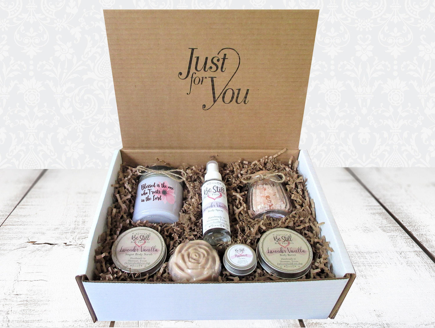 Christian Gift Box | Jeremiah 17:7 | Self Care Gift Box | Christian Gift | Care Package | Christian Birthday Gift | Personalized Gift Box