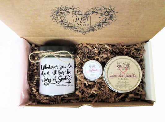 Christian Gift | 1 Corinthians 10:31 | Scripture Gift | Christian Gift Box | Bible Verse Gift | Birthday, Get Well, Christmas
