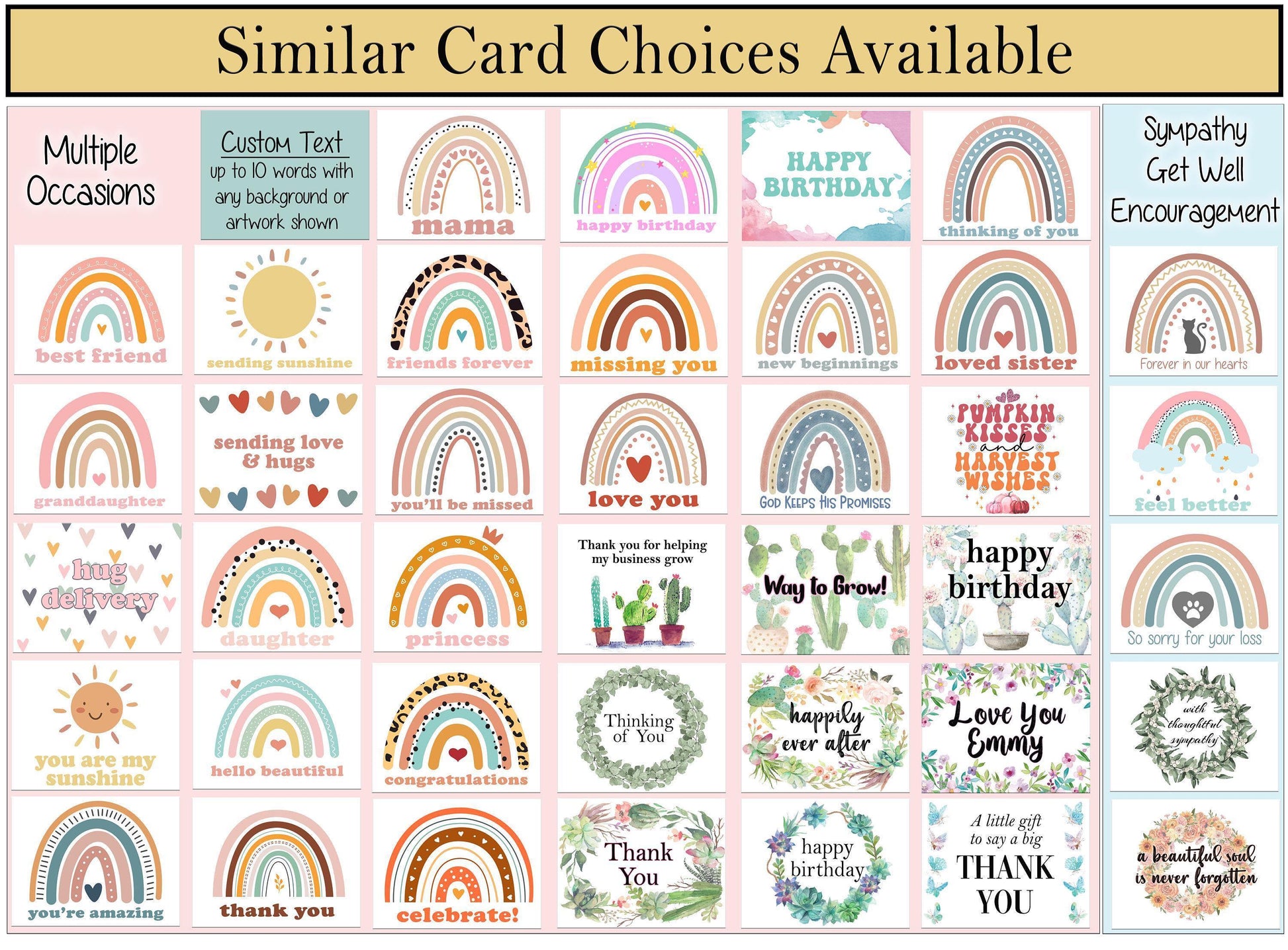 Christian Gifts | God Keeps His Promises | Personalized Gift Box | Boho Rainbow | Self Care Gift Box | Birthday, Get Well, Congrats