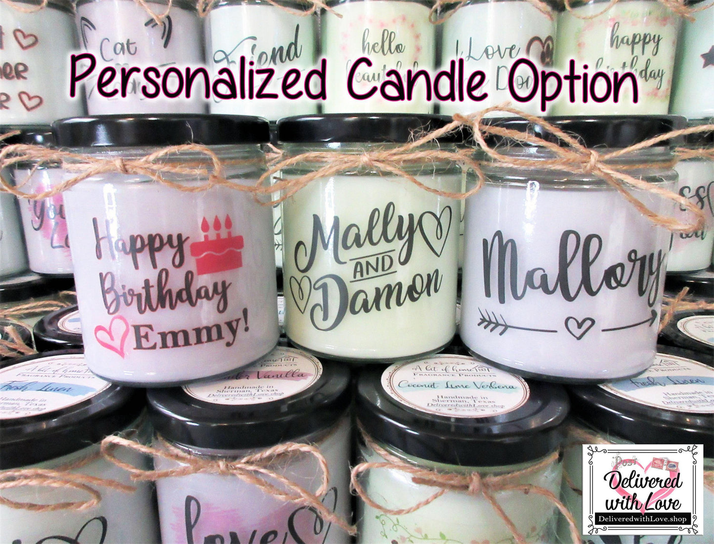 Congrats Candle | Congratulations Gift | Highly Scented Custom Candle | Great Gift for New Job, Graduation, Promotion, Engagement