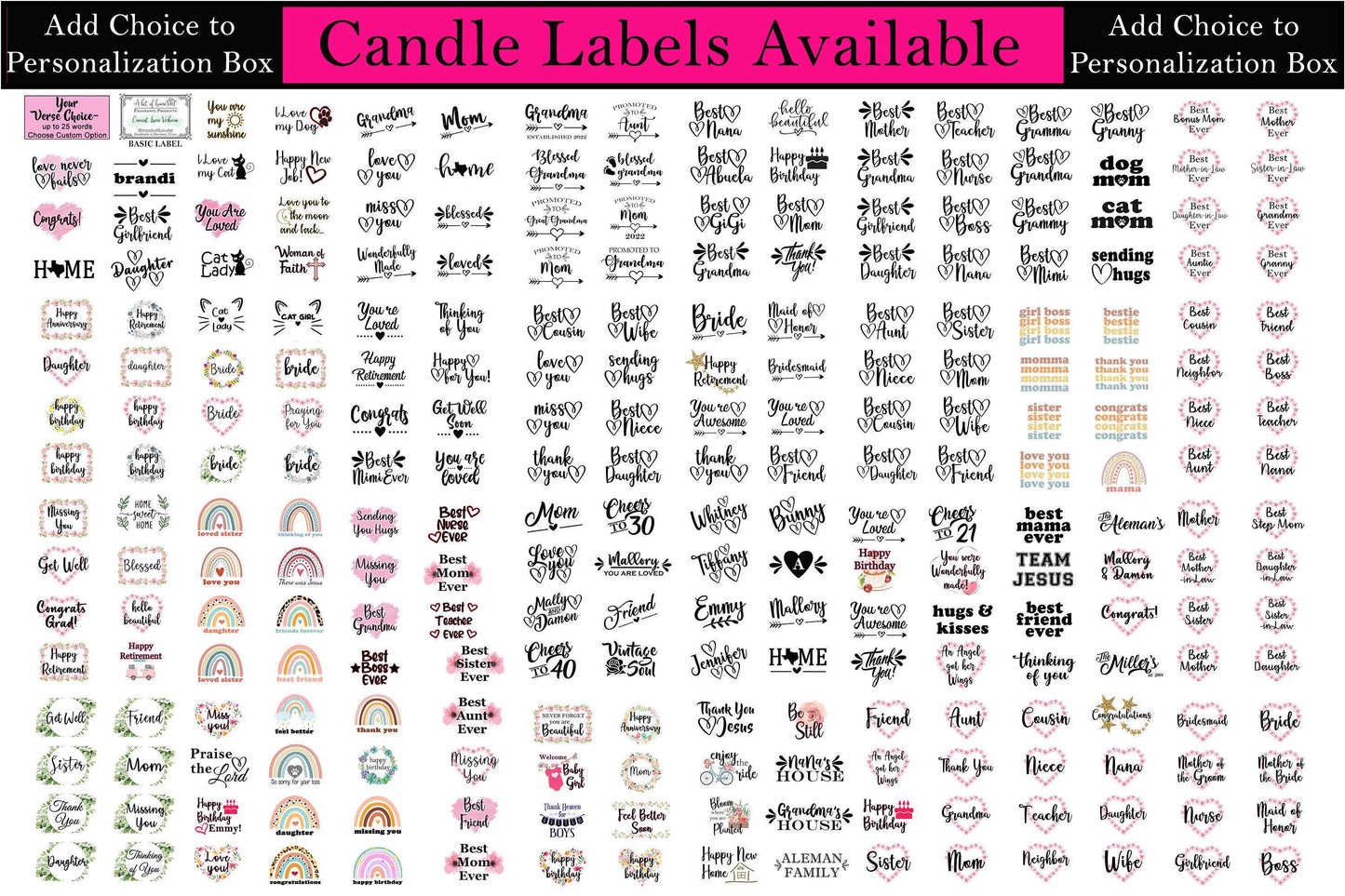Congrats Candle | Congratulations Gift | Highly Scented Custom Candle | Great Gift for New Job, Graduation, Promotion, Engagement