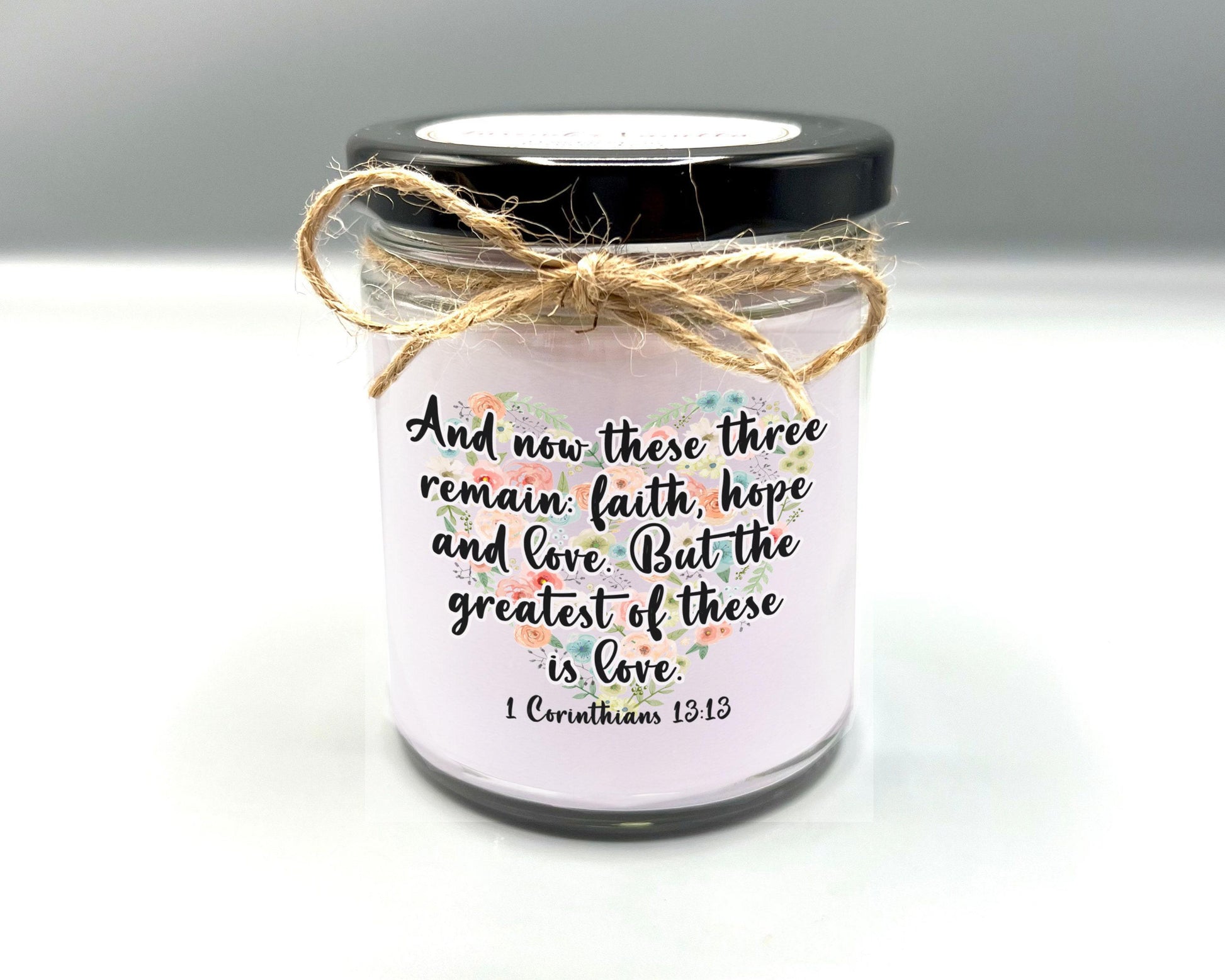 1 Corinthians 13:13 Spa Box | Faith, Hope and Love | The Greatest of These is Love | For You or a Gift | Christian Gift Box