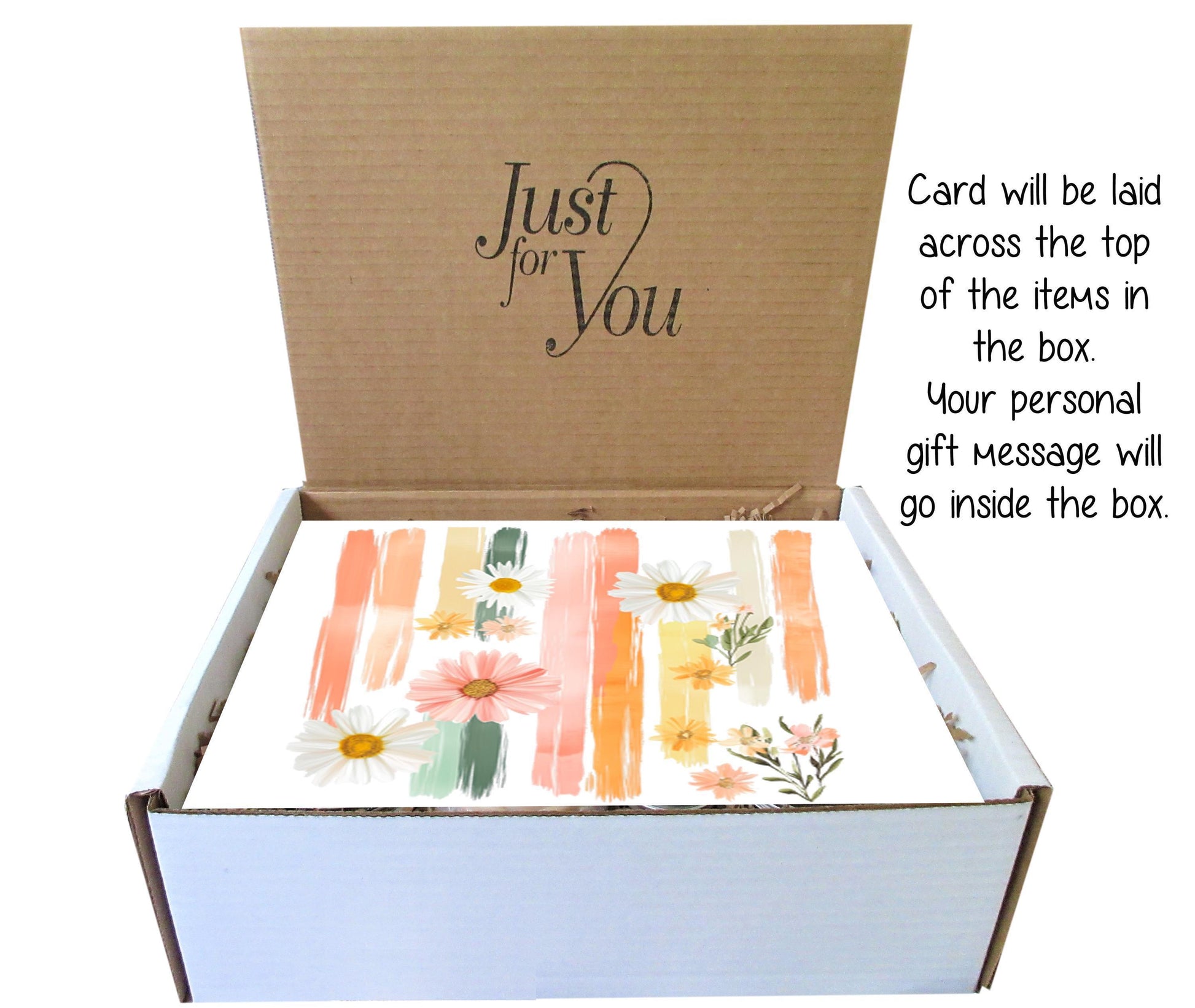 Daisy Aesthetic Gift Box | Handmade Spa Set, Self Care for Women