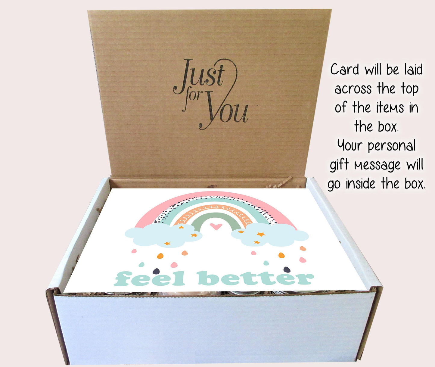 Get Well Soon Care Package | Feel Better Gift Box | Self Care Gift Box | Healing Vibes | Get Well, Injury, Surgery, Sickness
