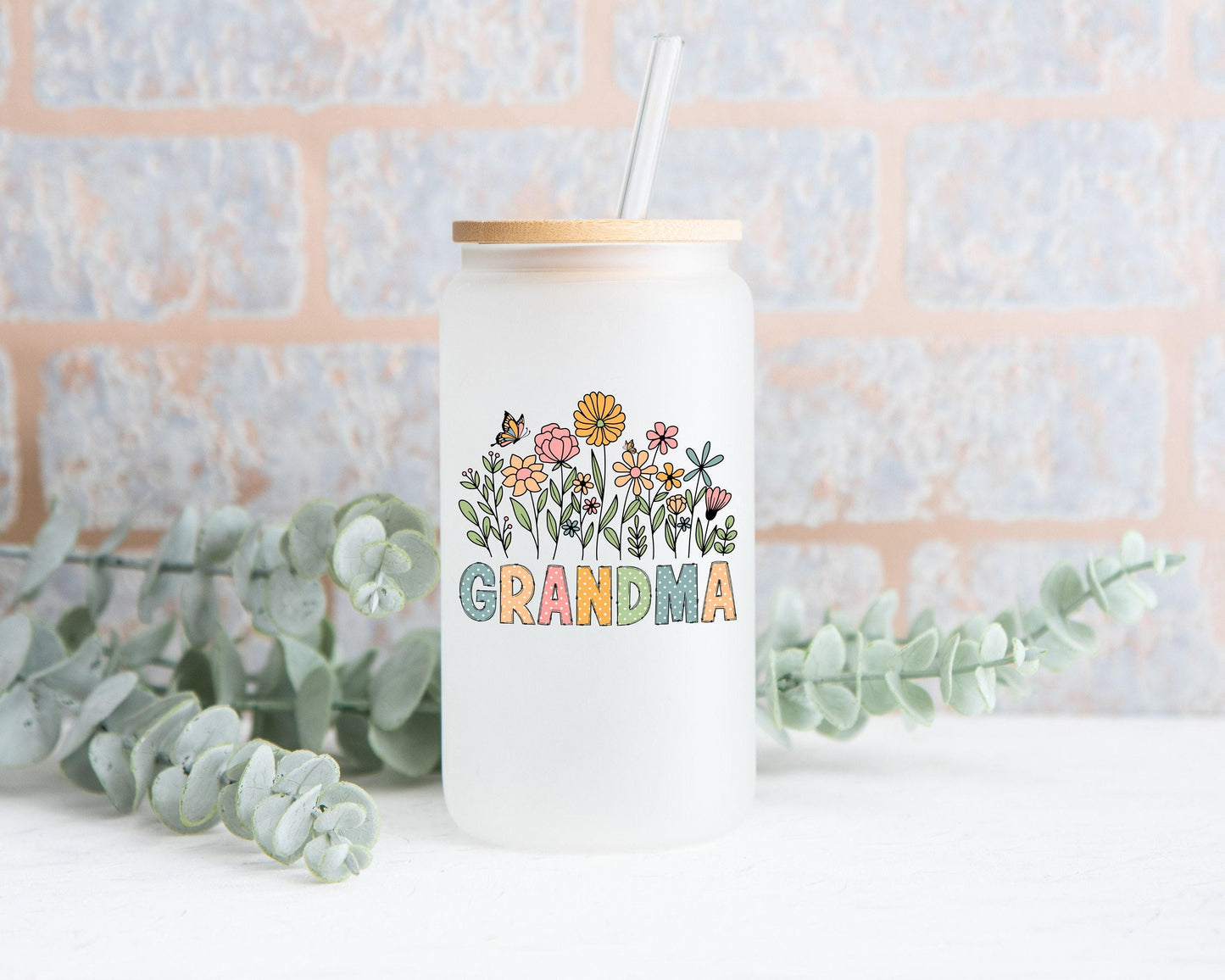 Grandma T-Shirt Gift Set- T-Shirt, Candle, Glass Can, Handmade Spa Items-  Perfect Gift for Grandma - Personalized and Handmade