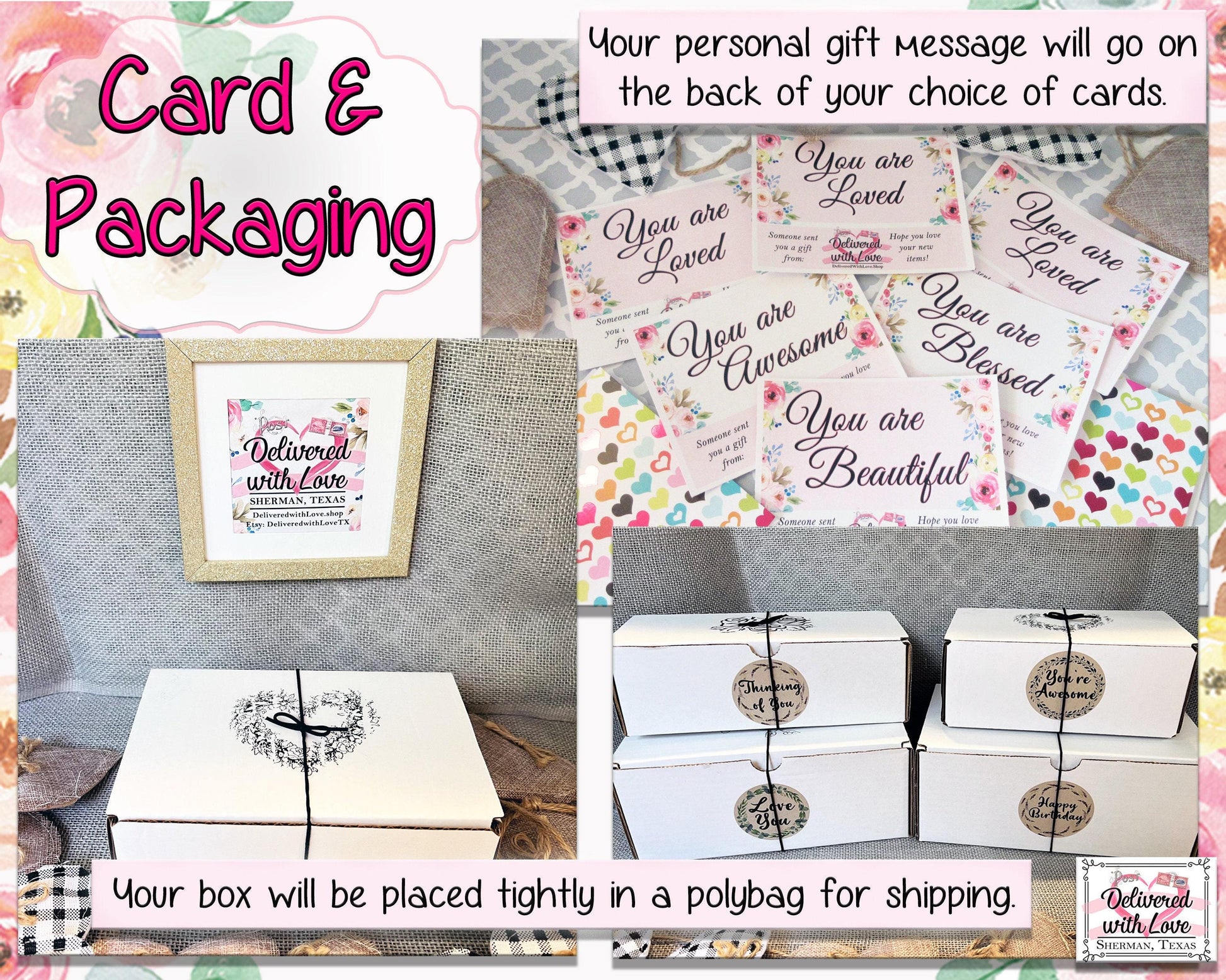 Hydration Box | Spa Gift Box | Natural Lotion | Shea Body Butter | Organic Hand Cream | Natural Lip Balm | Natural Moisturizers