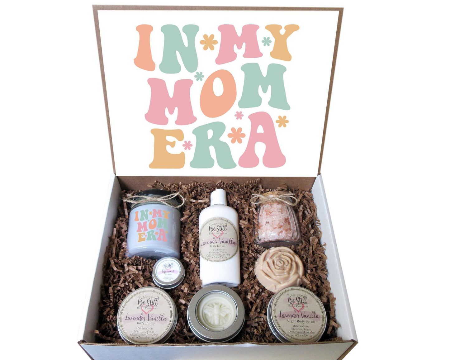In My Mom Era | Care Package for Her | Self Care Gift Box | Gift for Mom | Spa Gift Box | Custom Gift Box | Gift for New Mom | Spa Items