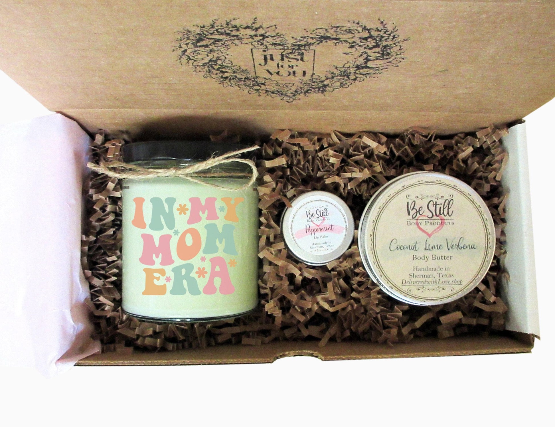 In My Mom Era Gift | Mother's Day Gift Box | Care Package for Her | Self Care Gift Box | Gift for Mom | Spa Gift Box | Handmade Items