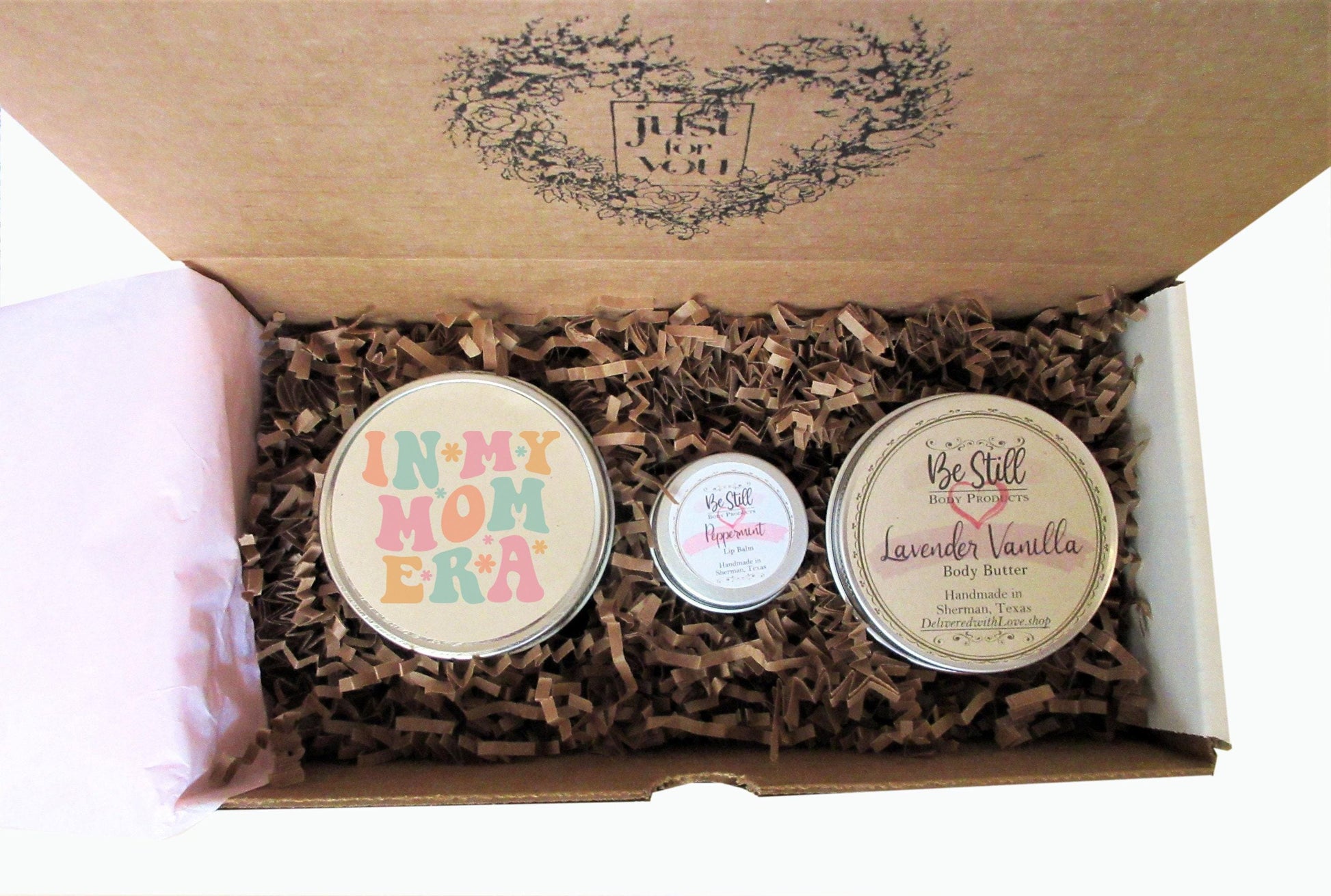 In My Mom Era Gift | Mother's Day Gift Box | Care Package for Her | Self Care Gift Box | Gift for Mom | Spa Gift Box | Handmade Items