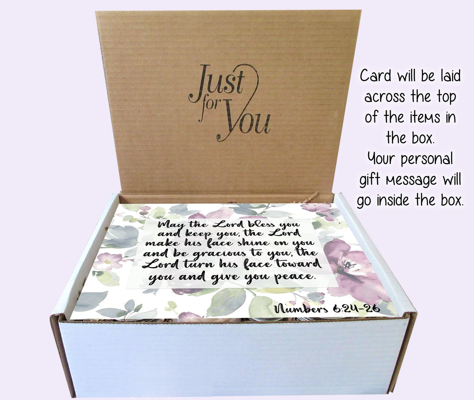 May the Lord Bless You | Numbers 6:24-26 | Christian Gift Box | Self Care Gift Box | Christian Gifts | Personalized Gift Box