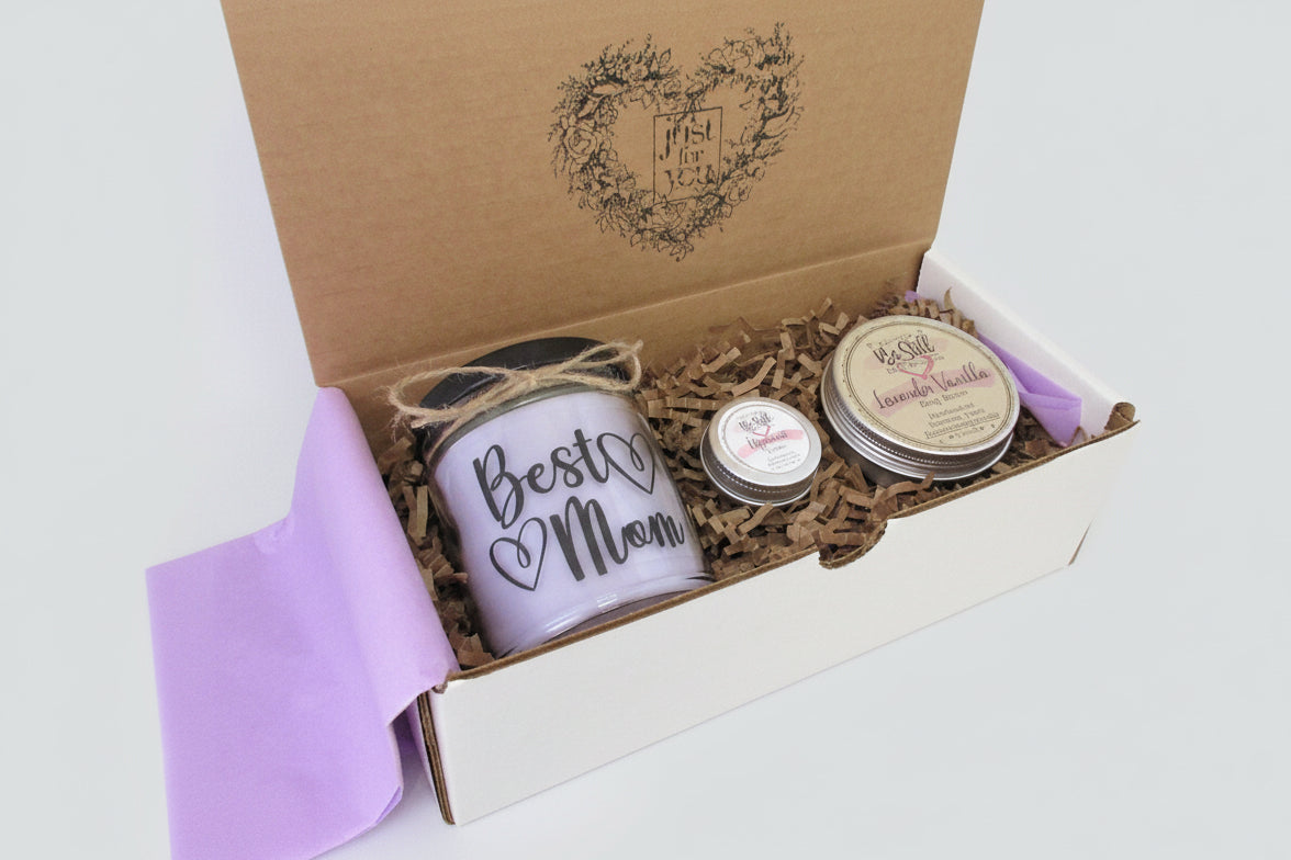 Mom Gift | Best Mom | Mother Gifts | New Mom Gifts | Self Care Gift Box | Mother's Day, Birthday, Miss You, Love You