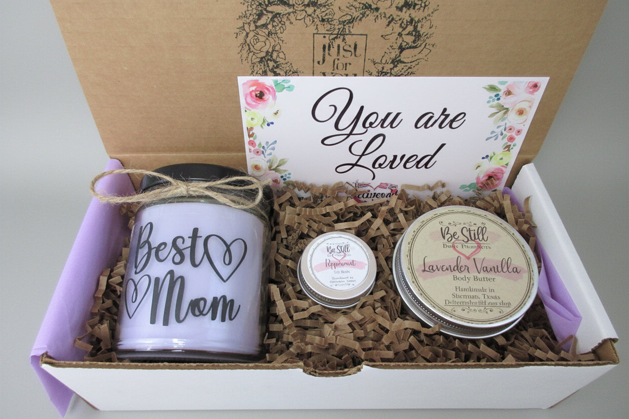 Mom Gift | Best Mom | Mother Gifts | New Mom Gifts | Self Care Gift Box | Mother's Day, Birthday, Miss You, Love You
