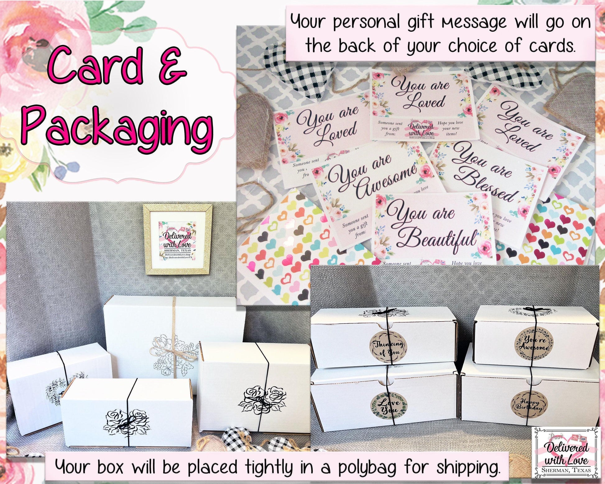 Mother's Day Gift Box | Mom with Pink Bow | Care Package for Her | Self Care Gift Box | Gift for Mom | Spa Gift Box | Coquette Gift Box