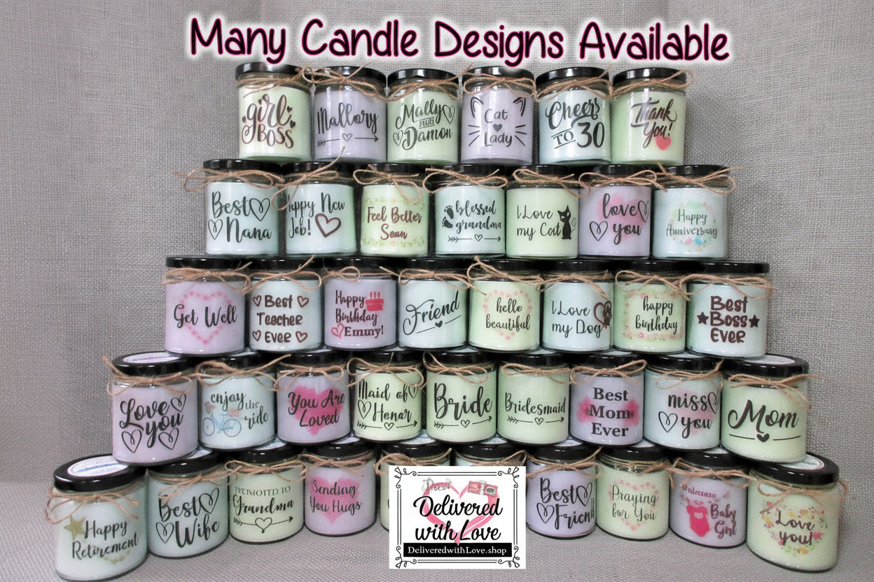 NEW GRANDMA GIFT | Promoted to Grandma | Handmade Grandmother Candle | Self Care Gift Box | New Baby, Birthday, Congratulations