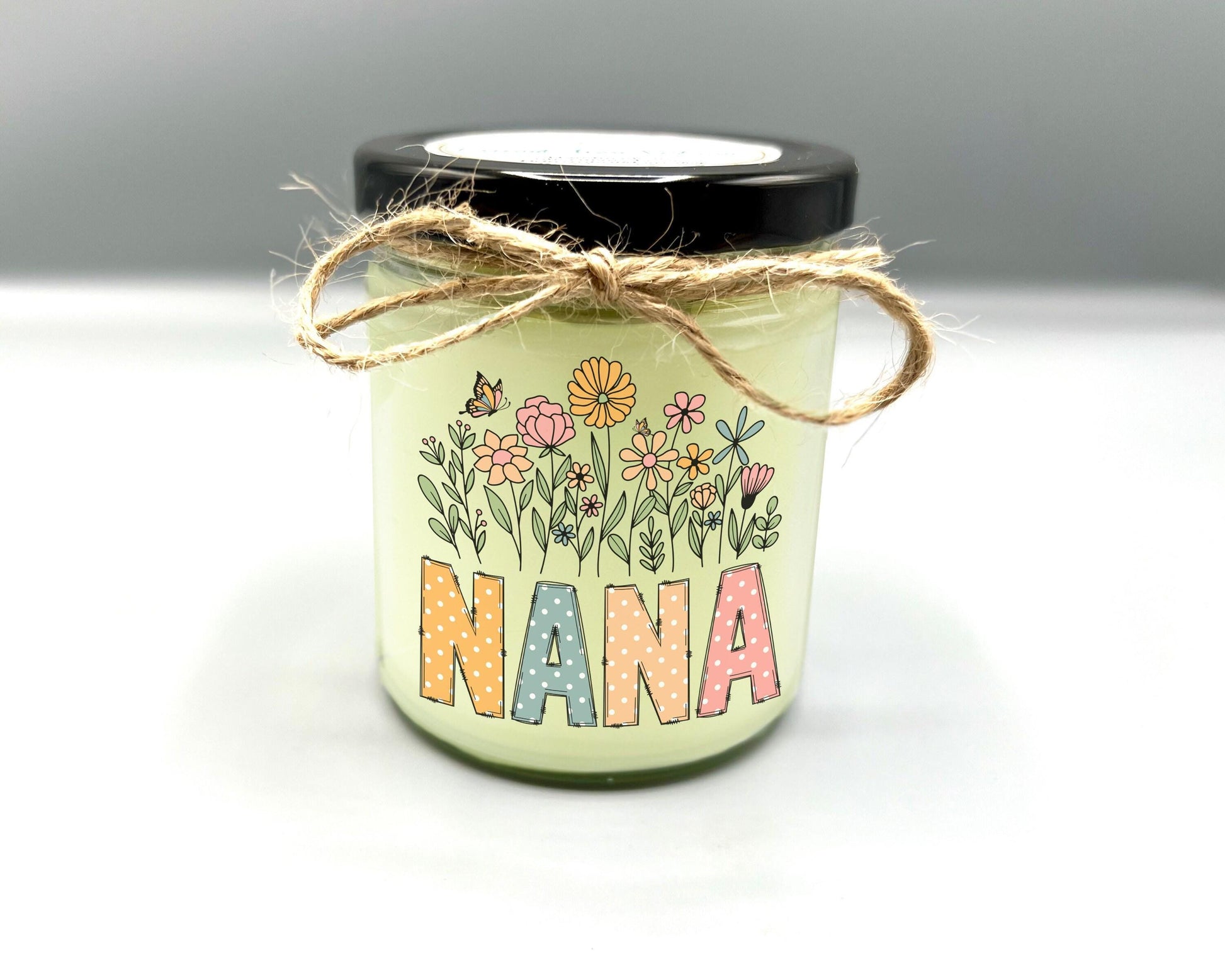 Nana Custom Candle | Handmade in Texas | Highly Scented Candle | For You or a Great Gift for Grandma, Nana