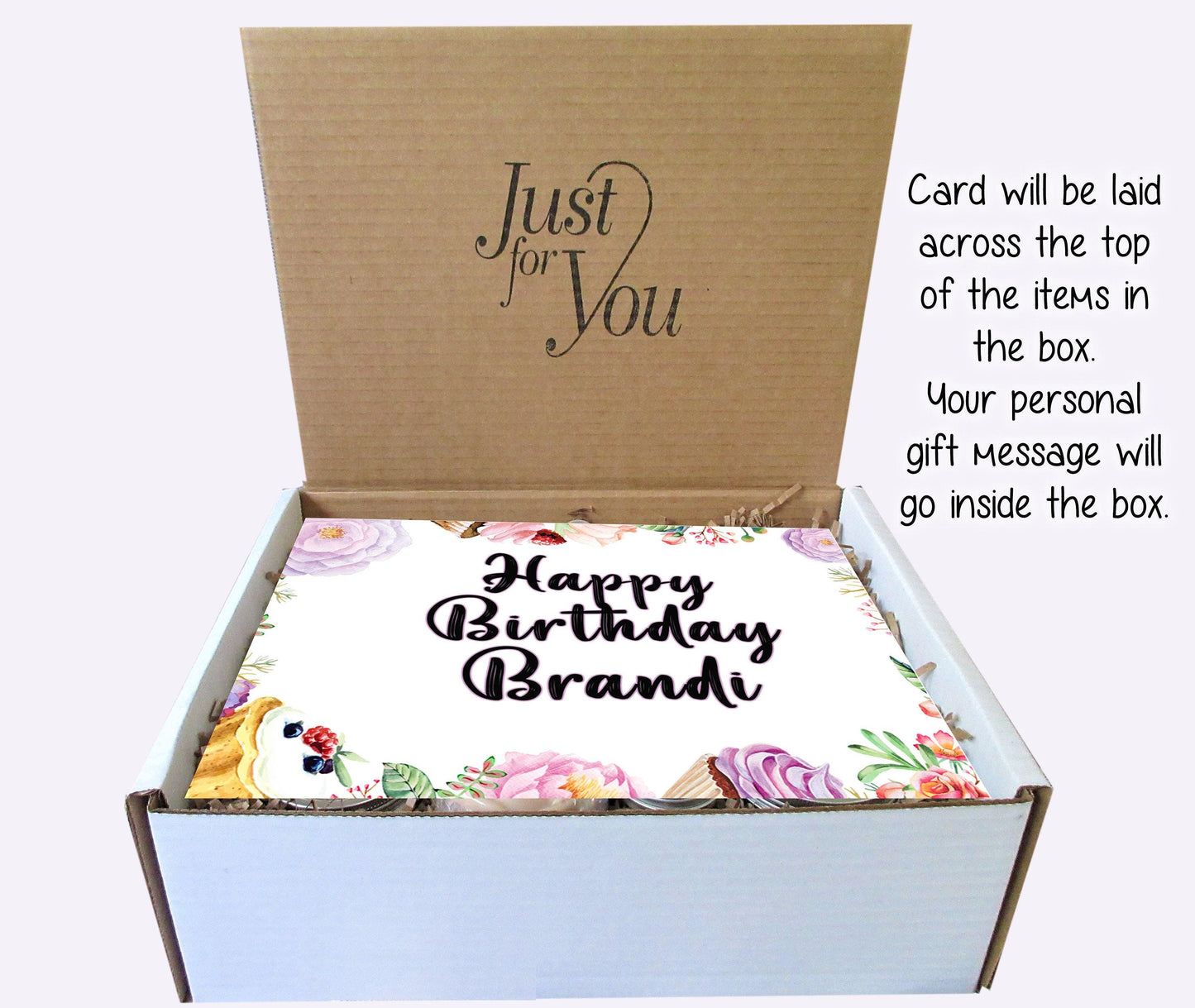 Personalized Birthday Gift Box | Birthday Gift for Her | Self Care Gift Box | Custom Gift Box | Gift for Friend, Daughter, Client, Coworker