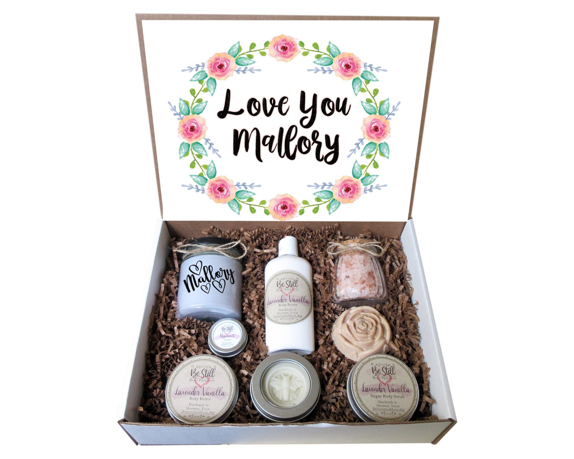 Personalized Gifts For Her, Gift Box For Women, Best Friend Birthday Gifts, Self Care Box, Thinking Of You Care Package, Thank You Gift Box