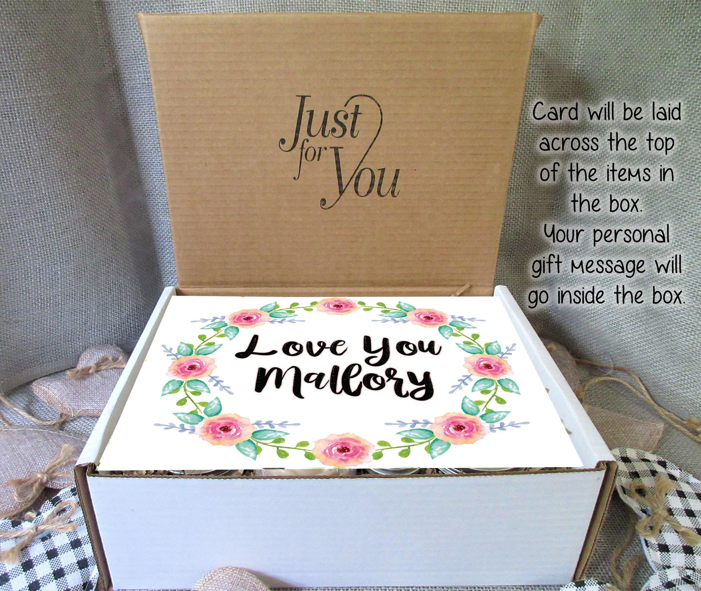 Personalized Gifts For Her, Gift Box For Women, Best Friend Birthday Gifts, Self Care Box, Thinking Of You Care Package, Thank You Gift Box