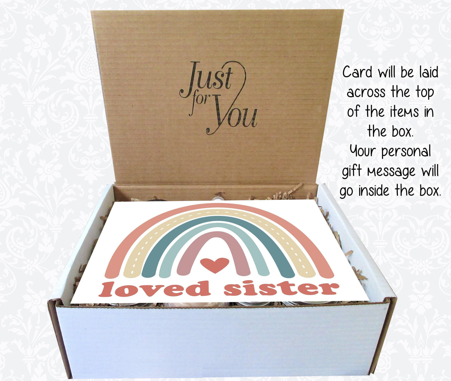 Sister Gift | Birthday Gift Box | Congrats Gift | Sister Gift Box | College Care Package | Self Care Gift Box | Spa Gift Box
