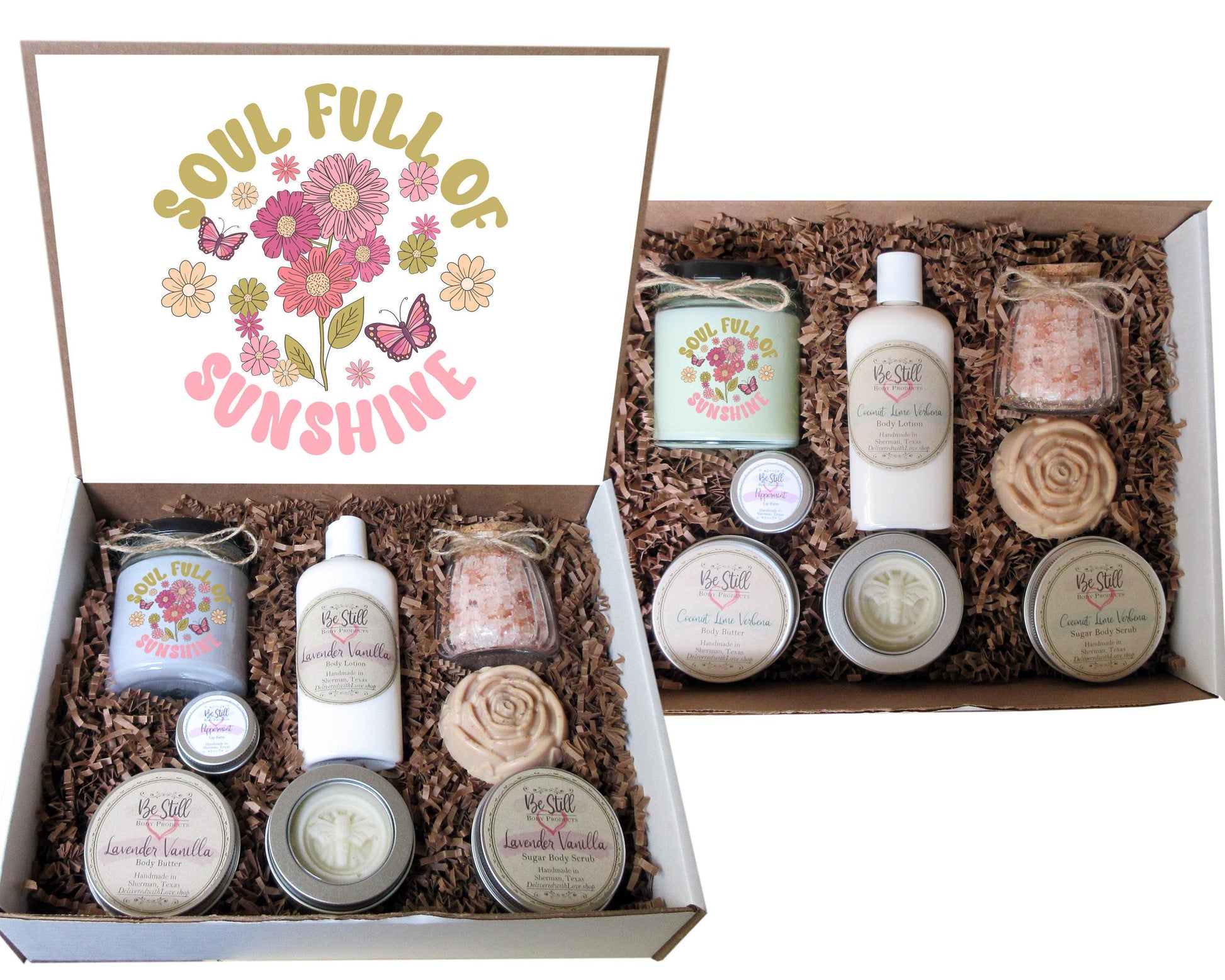 Soul Full of Sunshine | Spa Gift Box | Congratulations Gift | Self Care Gift Box | Graduation Gift | Birthday Gift Box