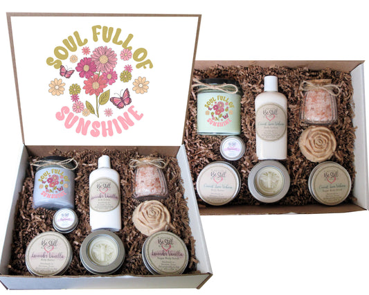 Soul Full of Sunshine | Spa Gift Box | Congratulations Gift | Self Care Gift Box | Graduation Gift | Birthday Gift Box