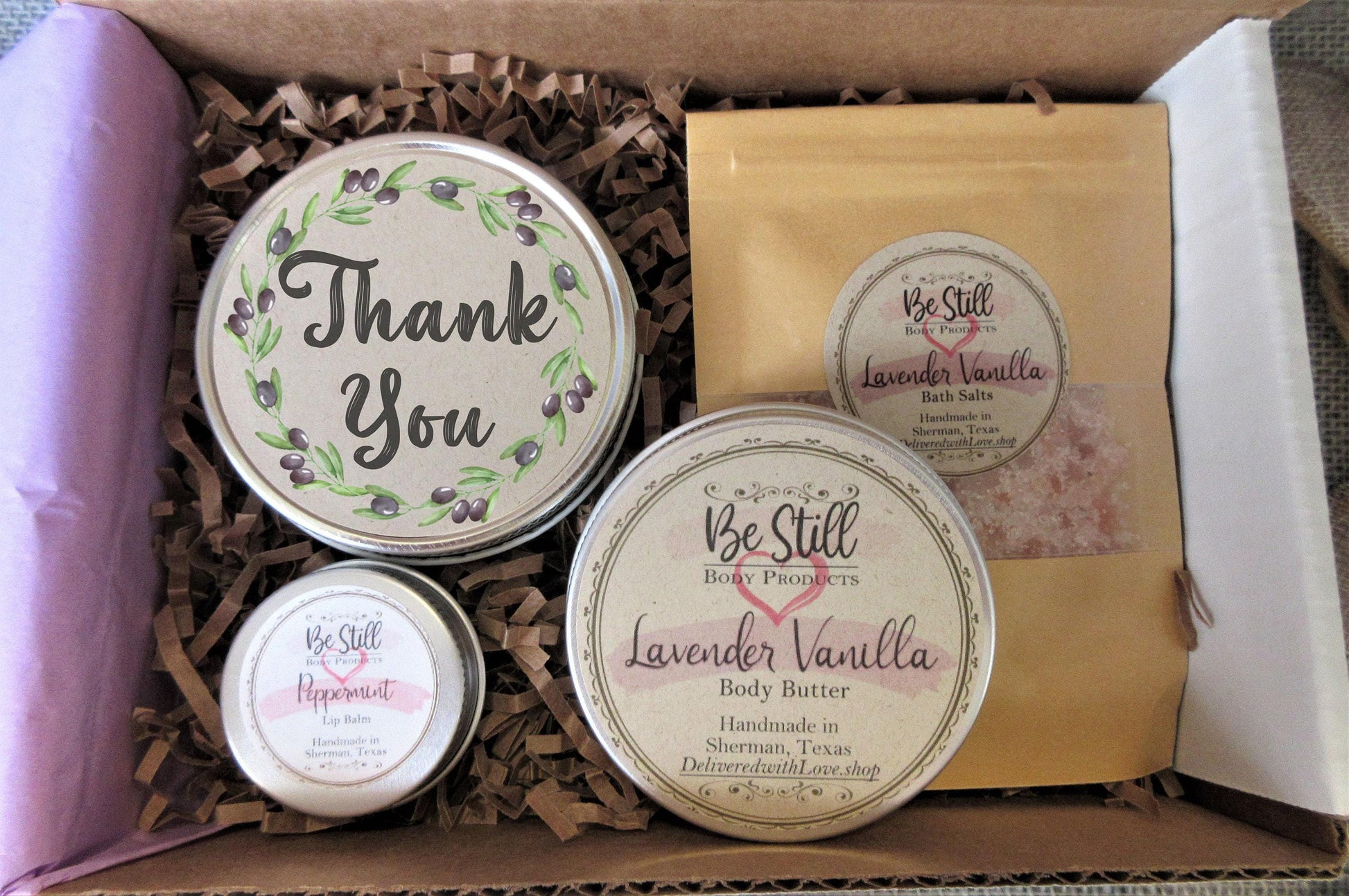 THANK YOU Gift Box | Self Care Gift Box | Care Package for Her | Thank You Spa Gift Box | Appreciation Gift | Gratitude Gift