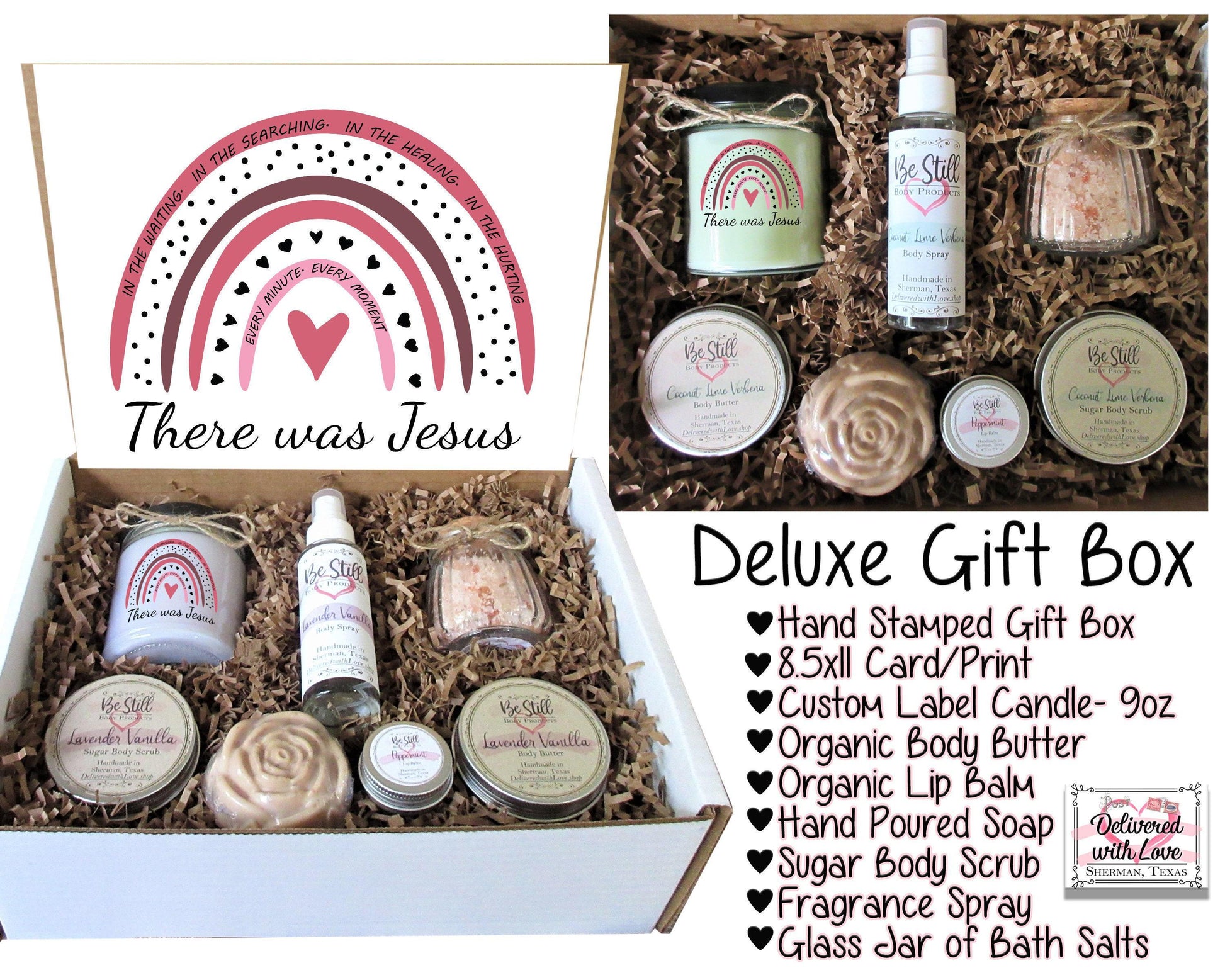 There Was Jesus | Christian Gifts | Christian Gift Box | Self Care Gift Box | Personalized Gift Box | Christian Birthday Gift