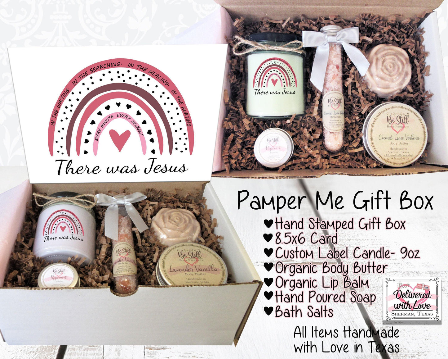 There Was Jesus | Christian Gifts | Christian Gift Box | Self Care Gift Box | Personalized Gift Box | Christian Birthday Gift