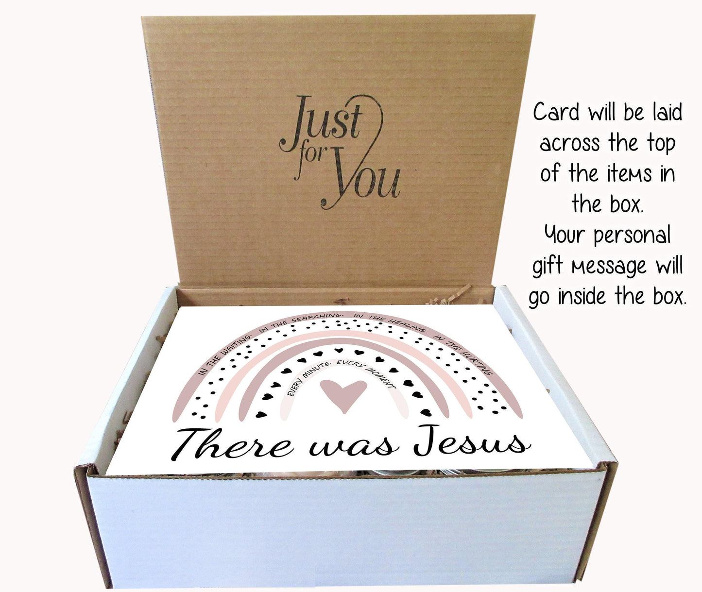 There Was Jesus | Christian Gifts | Christian Gift Box | Self Care Gift Box | Personalized Gift Box | Christian Birthday Gift