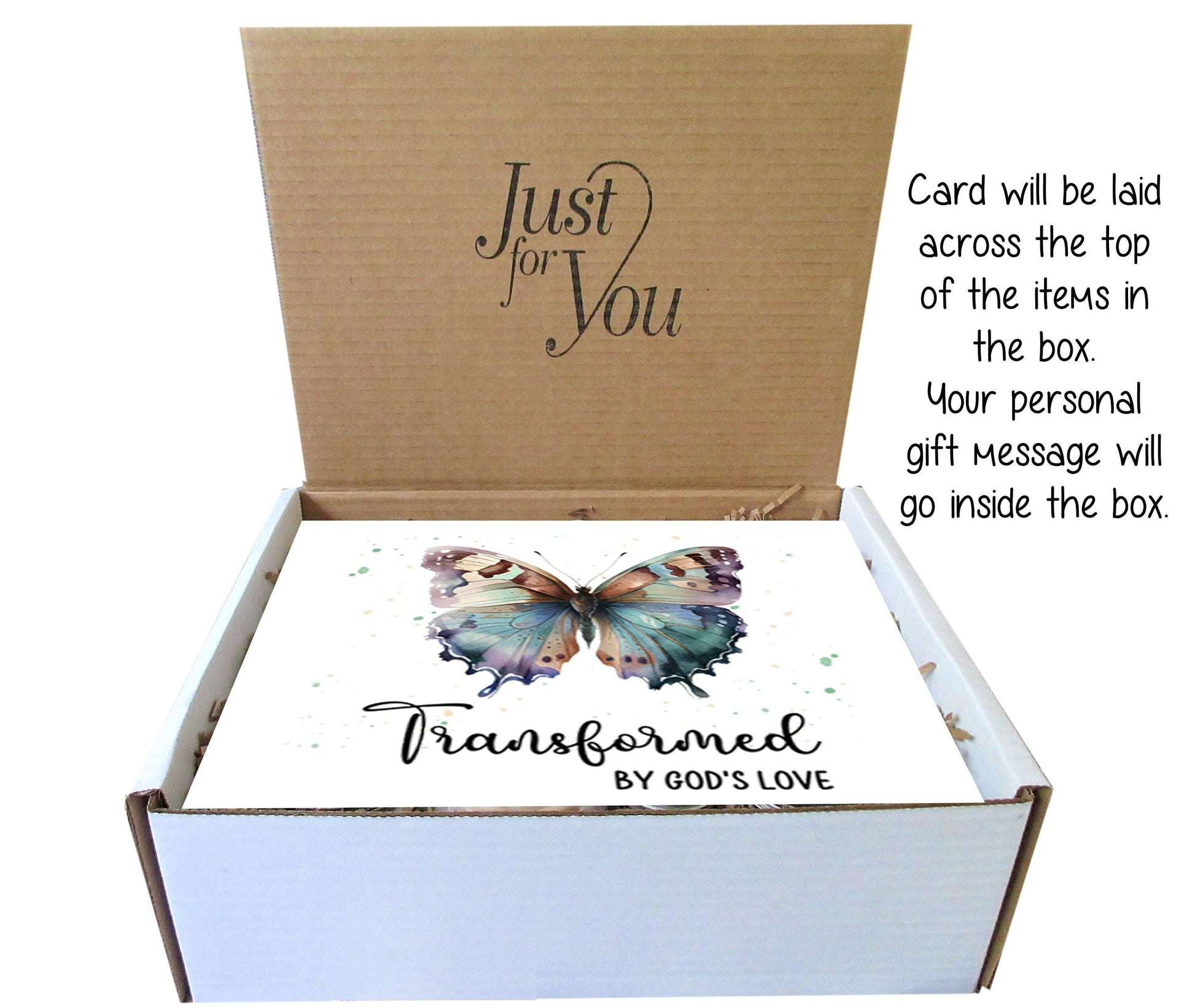 Transformed | Christian Gift Box | Care Package for Her | Self Care Gift Box | Christian Gifts | Personalized Gift Box | Handmade Products