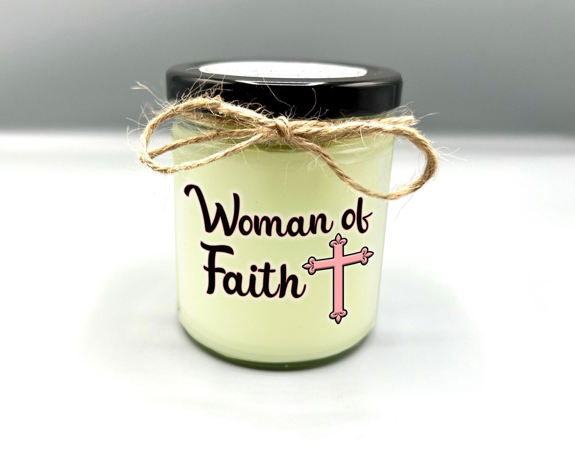 Woman of Faith Candle | BIBLE VERSE Candle | Christian Gift | Scripture Candle | Christian Home Decor