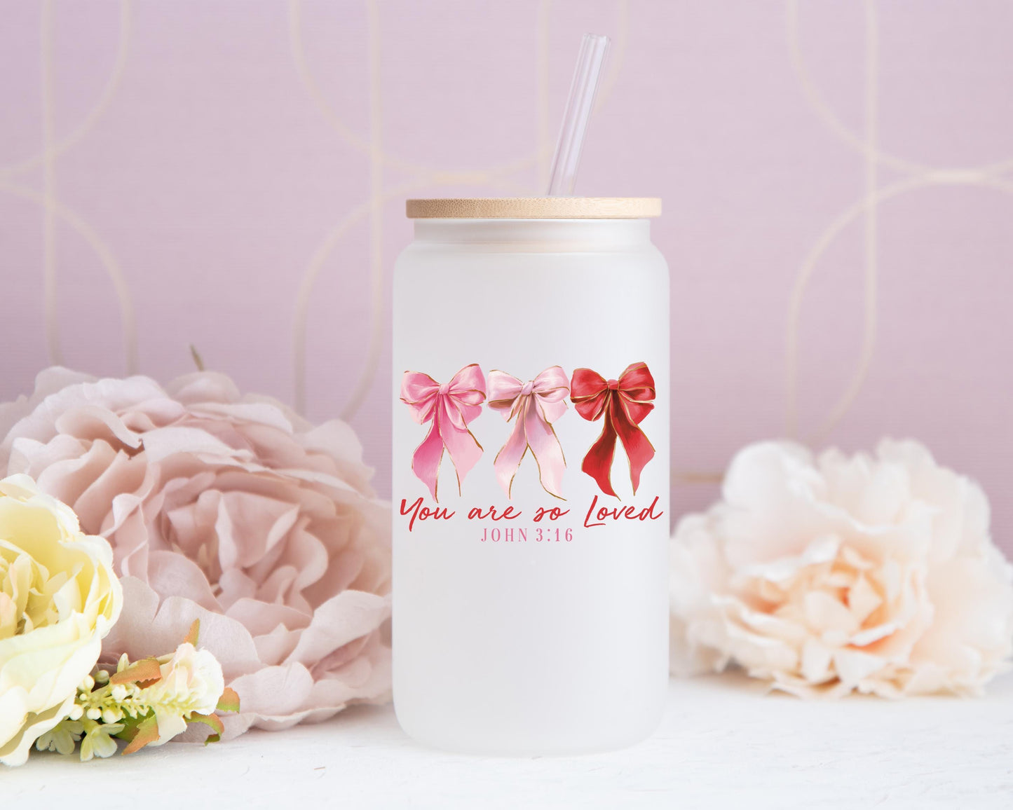 You Are Loved Gift Box, John 3 16, T-Shirt, Candle, Glass Can, Handmade Spa Items, Care Package for Her, Gift for Her