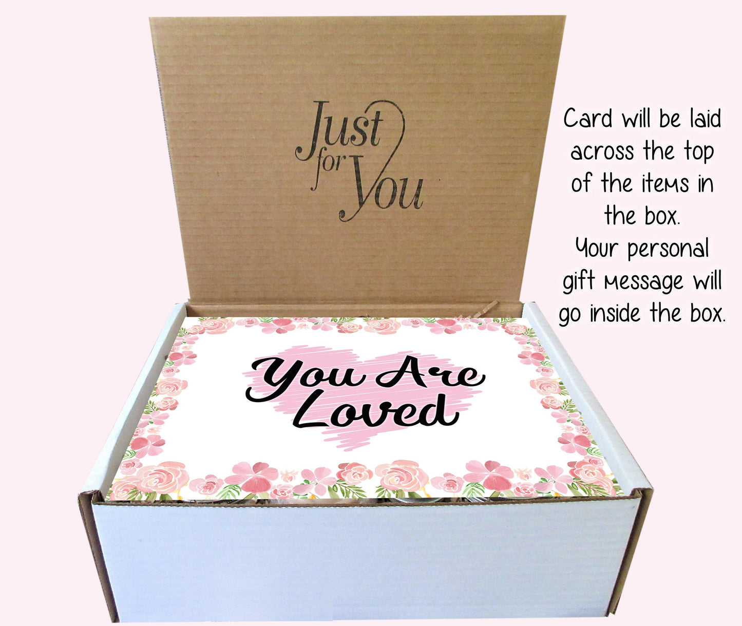 You Are Loved | Spa Gift Box | Self Care Gift Box | Care Package for Her| Gift Box for Friend, Daughter, Granddaughter, Niece, Girlfriend