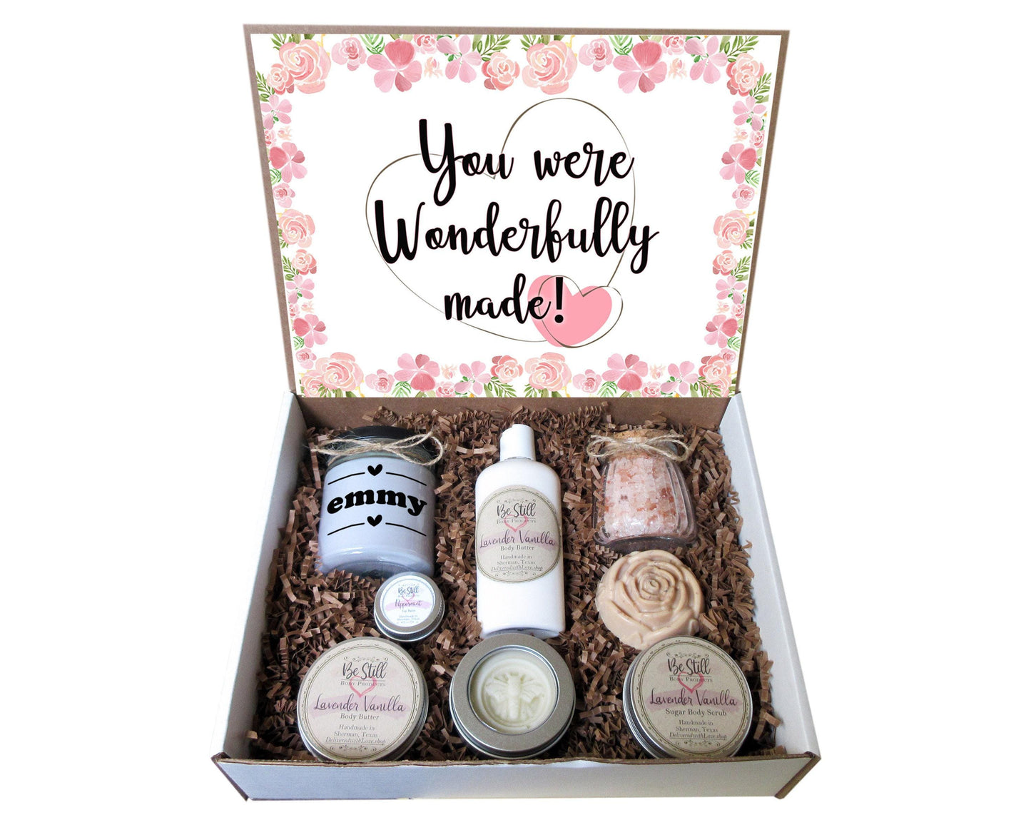 You Were Wonderfully Made | Christian Gifts | Christian Gift Box | Self Care Gift Box | Care Package | Personalized Gift Box