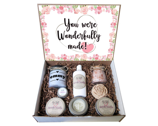 You Were Wonderfully Made | Christian Gifts | Christian Gift Box | Self Care Gift Box | Care Package | Personalized Gift Box