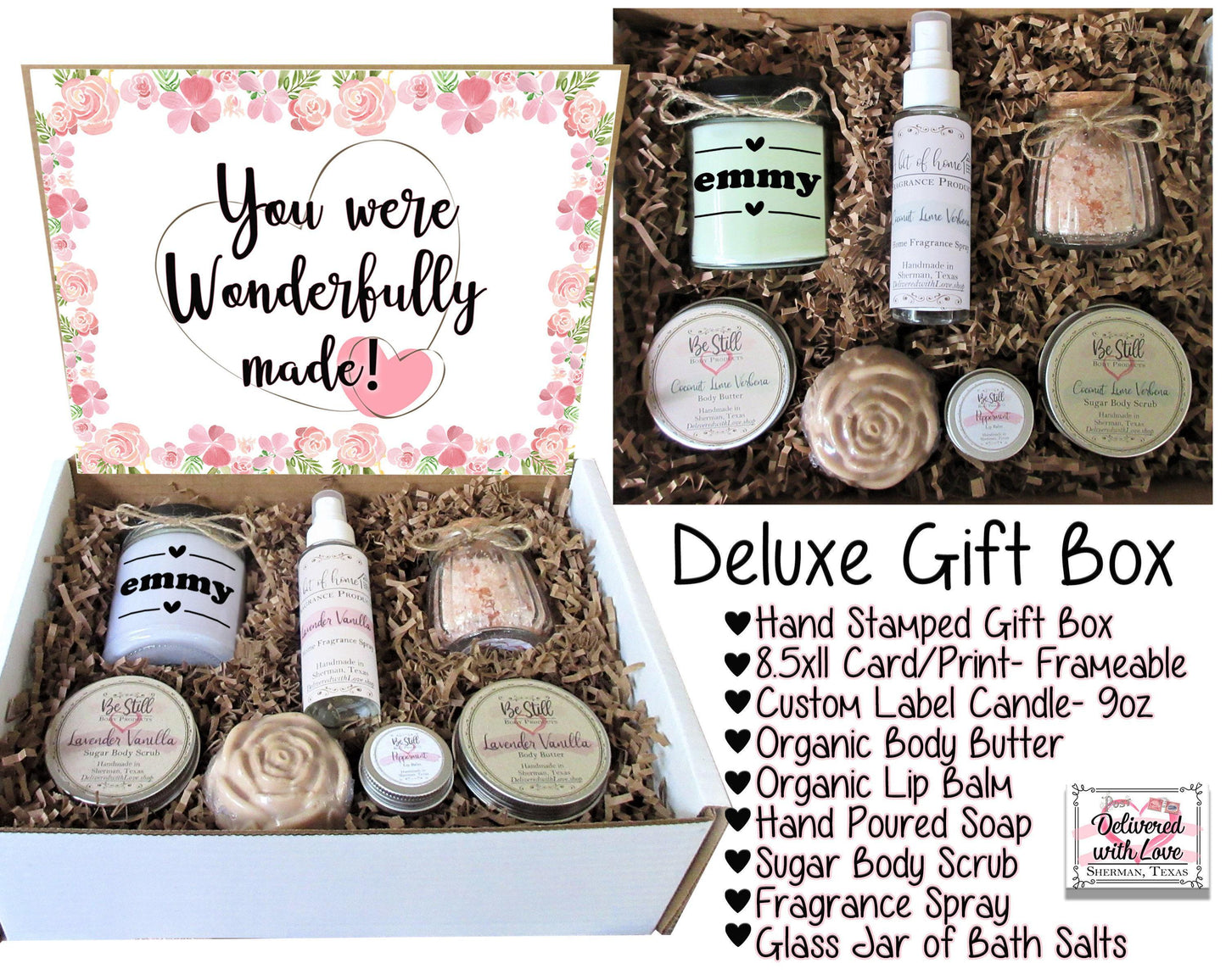 You Were Wonderfully Made | Christian Gifts | Christian Gift Box | Self Care Gift Box | Care Package | Personalized Gift Box