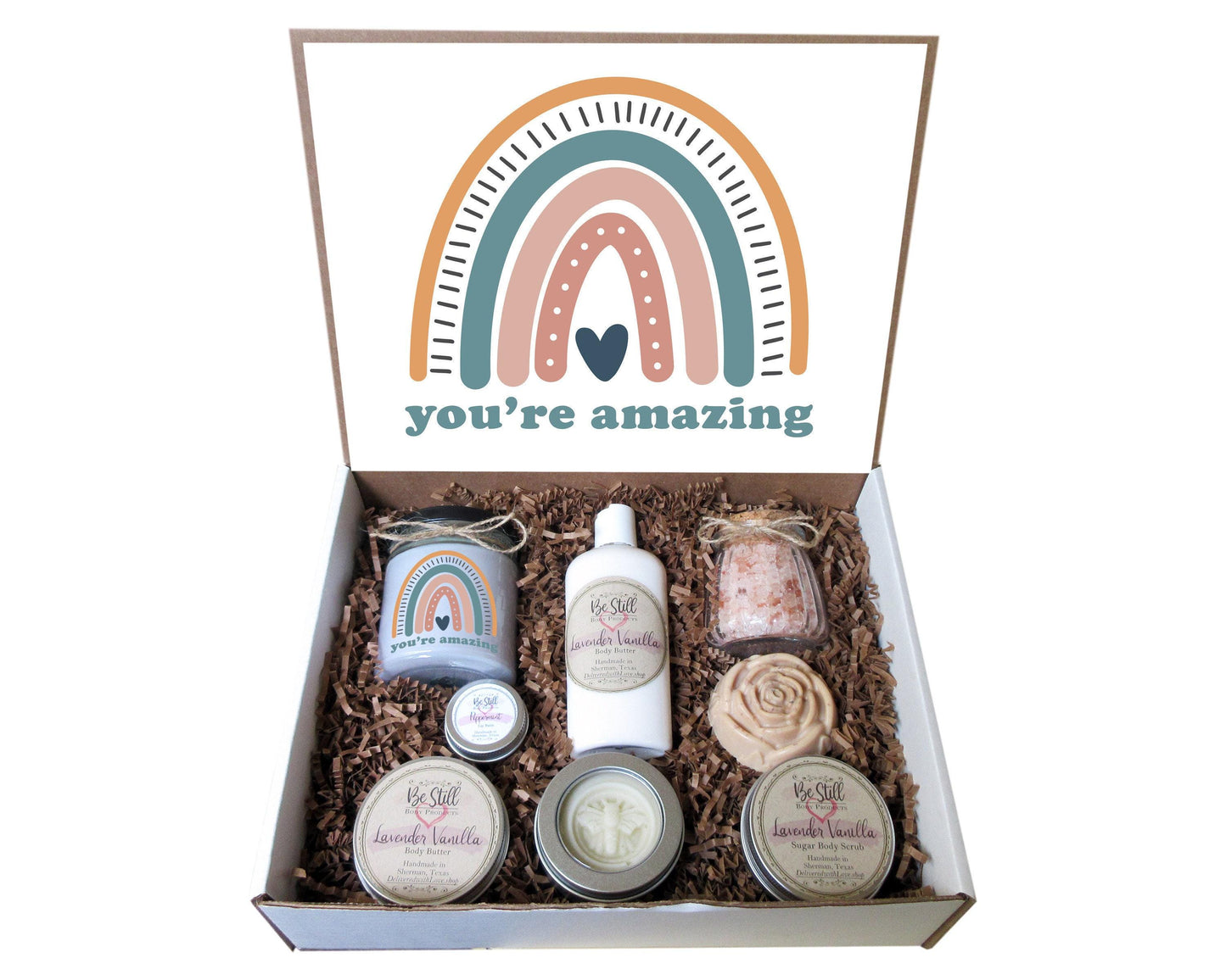 You're Amazing | Thank You Gift Box | Congratulations Gift | Graduation Gift Box | Promotion Gift | Self Care Gift Box | Spa Gift Box